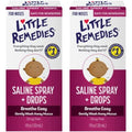 Buy now Little Remedies Little Noses Saline Spray Drops, 1 Fl Oz, Pack of 2 Default at indiglob india