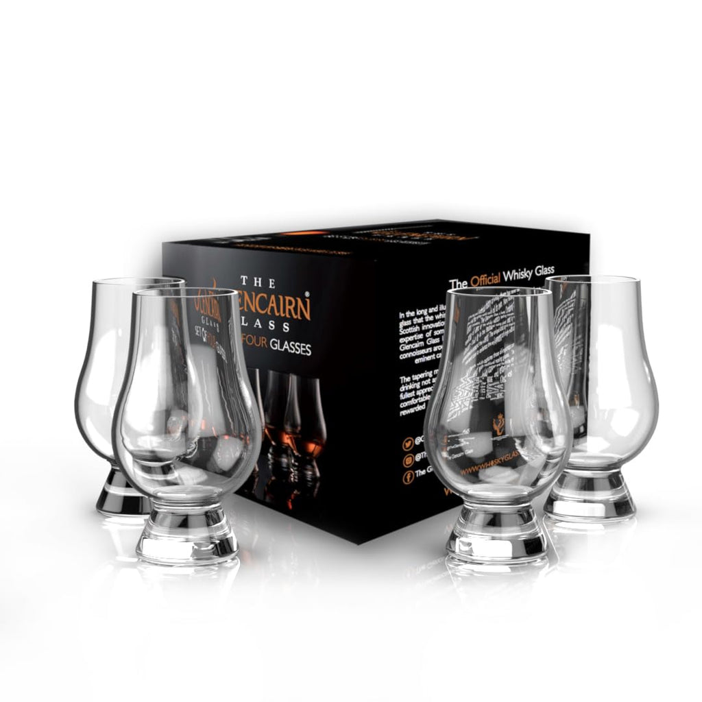 Buy now GLENCAIRN Whiskey Glass, Gift Set of 4 in 4 Pack at indiglob india