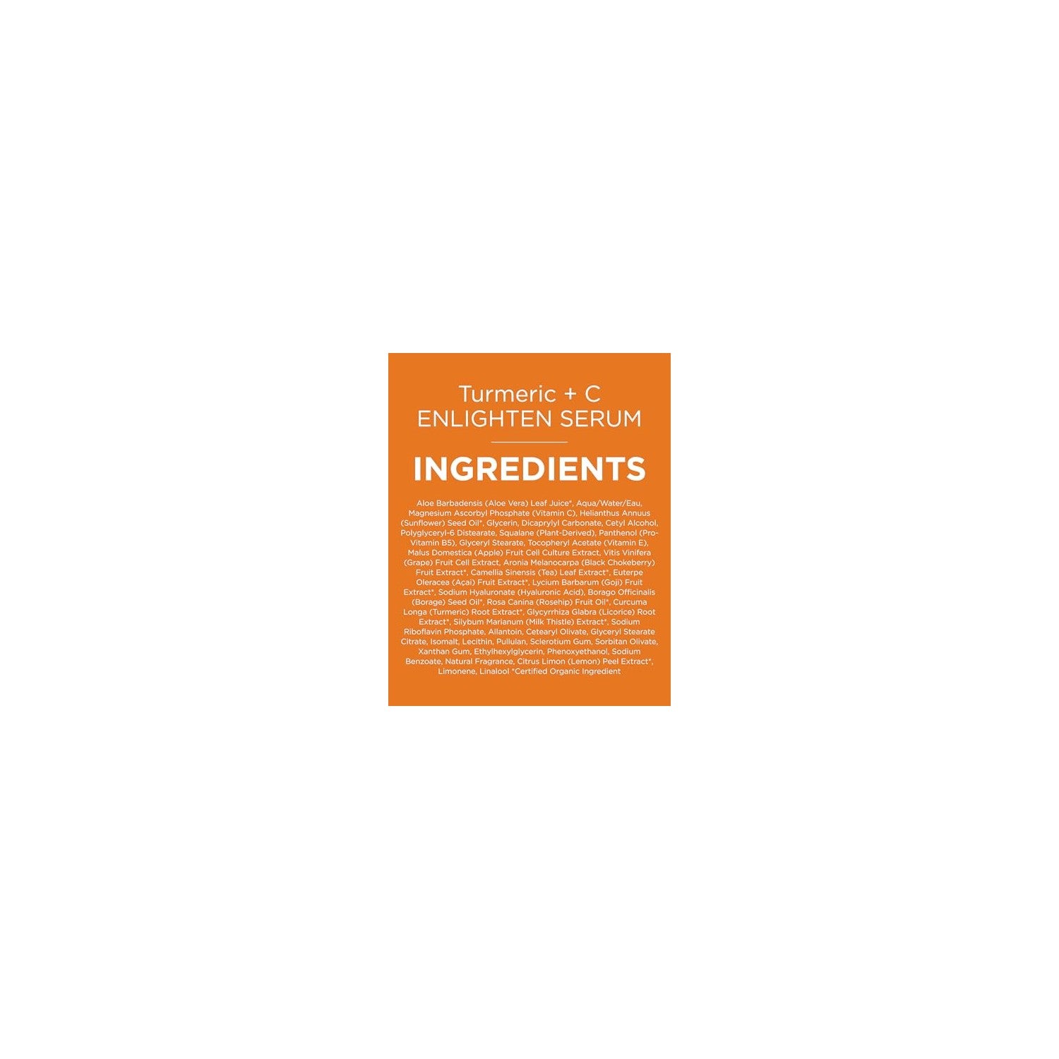 Buy now Andalou Naturals Turmeric + Vitamin C Enlighten Serum | Illuminating Face Treatment for Uneven Tone & Sun Damage | With Turmeric and Fruit Stem Cells | 1.1 fl oz at indiglob india