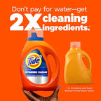 Buy now Tide Ultra Hygienic Clean Liquid Laundry Detergent, Original Scent, 132 fl oz, 94 Loads, Removes visible and invisible dirt, Laundry Detergent Liquid at indiglob india