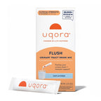 Uqora Flush, Urinary Tract Support, Pink Lemonade, 10 Packets | Urinary Tract Support* with D-Mannose, Vitamin C, B6, Potassium, Magnesium, and Calcium, Gluten-Free and Vegan