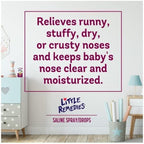 Buy now Little Remedies Little Noses Saline Spray Drops, 1 Fl Oz, Pack of 2 at indiglob india