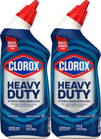 Buy now Clorox Toilet Bowl Cleaner Heavy Duty Stain and Ring Remover, Arctic Clean, 24 Fl Oz., Pack of 2 at indiglob india