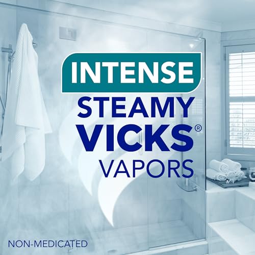 Buy now Vicks VapoShower Max Tablets, Non-Medicated Eucalyptus Shower Steamer Tablets, Menthol, Aromatherapy, 4ct at indiglob india