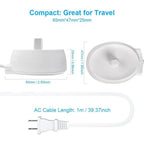 Buy now for Oral B Electric Toothbrush Replacement Charger, More Safety Compatible with Most Oral B Braun Toothbrush Charger Base Inductive Model 3757 Charger,Waterproof IPX7 Portable Travel at indiglob india