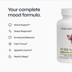 Pure Saffron Extract Capsules - Crocus Sativus Herbal Supplement - Vegan Non-GMO - 60 Caps