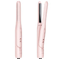 Wavytalk Cool Curl Pencil 0.65" Airflow Curling Iron for Short Hair & Pixie | 360° Cool Airflow Reduces Damage, Anti-scald, Precise Root Styling Control, 2-in-1 Small Flat Iron & Curler, Pink