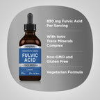 Piping Rock Liquid Fulvic Acid Drops | 2 fl oz | with Trace Minerals