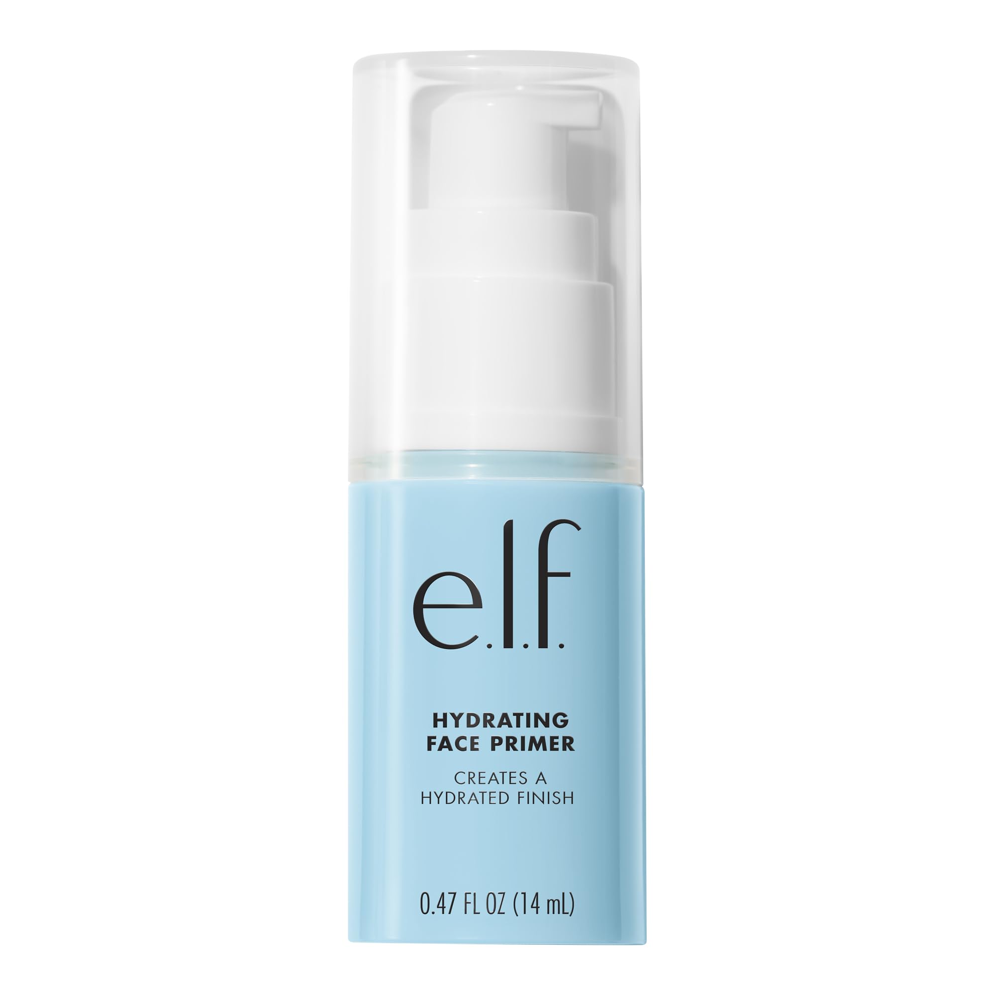 e.l.f. Hydrating Face Primer, Moisturizing Makeup Base, Smooths Pores & Fine Lines, Long-Lasting Wear, Preps Skin for Foundation Application, Large