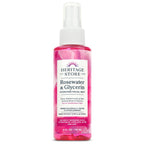 Buy now HERITAGE STORE Rosewater & Glycerin Hydrating Facial Mist - Dry Combination Skin Care - Rose Water Spray w/ Vegetable Glycerine, Made Without Dyes or Alcohol, Hypoallergenic, Vegan, Cruelty Free, 4oz at indiglob india