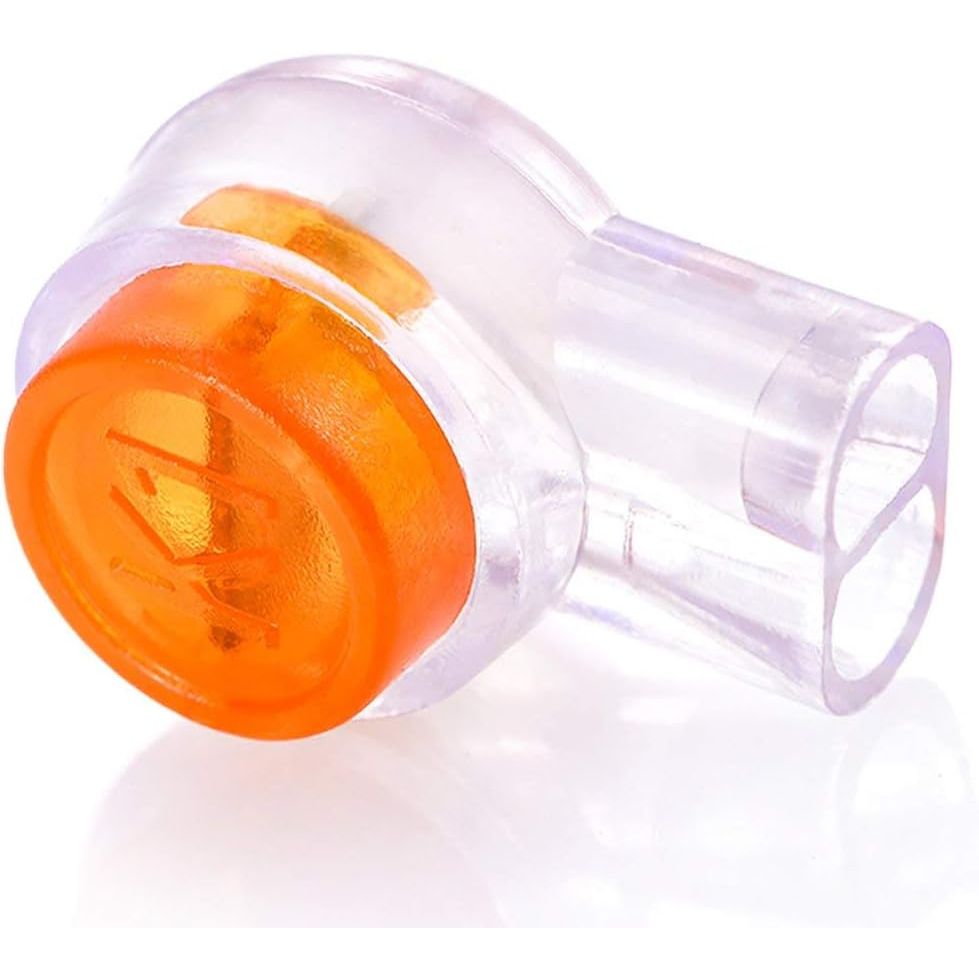 Buy now 200 Pack UY Wire Connector Uvital Waterproof Clear Button Telephone Wire Connectors UY Butt Splice Connector Network Cable Terminals K1 (K1) at indiglob india