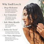 Buy now Kitsch Shea Butter Conditioner Bar Æ’?? Shea Moisture Conditioner for Soft, Hydrated Hair Æ’?? Solid Hair Conditioner for Hair Care Æ’?? Paraben, Sulfate & Silicone-Free, Vegan, Made in USA - 2.7 oz at indiglob india