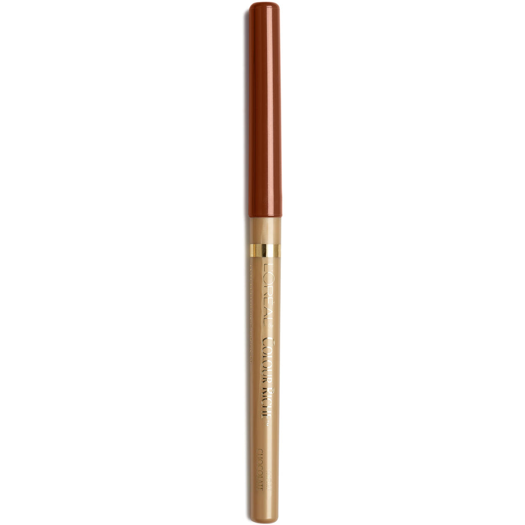 Buy now L'Oreal Paris Colour Riche Lip Liner Pencil, Creamy Lip Liner with Omega 3 and Vitamin E, 783 More Chocolate (Brown) at indiglob india