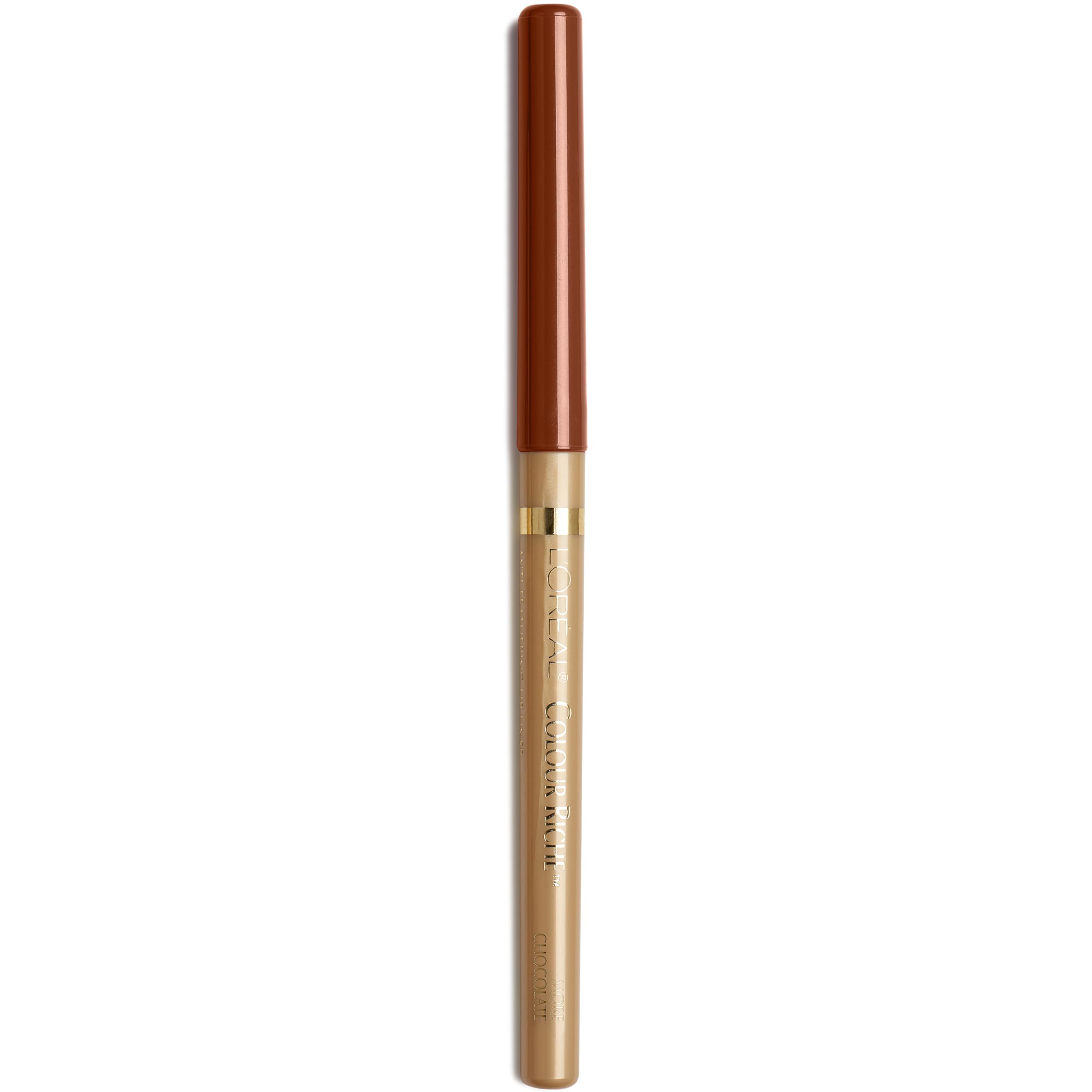 Buy now L'Oreal Paris Colour Riche Lip Liner Pencil, Creamy Lip Liner with Omega 3 and Vitamin E, 783 More Chocolate (Brown) More Chocolate 1 Count (Pack of 1) at indiglob india