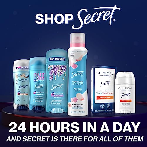 Buy now Secret Antiperspirant Deodorant for Women, Protecting Powder Scent, Clear Gel, Outlast Xtend, 2.6 Oz (Pack of 6) at indiglob india