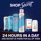 Buy now Secret Antiperspirant Deodorant for Women, Protecting Powder Scent, Clear Gel, Outlast Xtend, 2.6 Oz (Pack of 6) at indiglob india