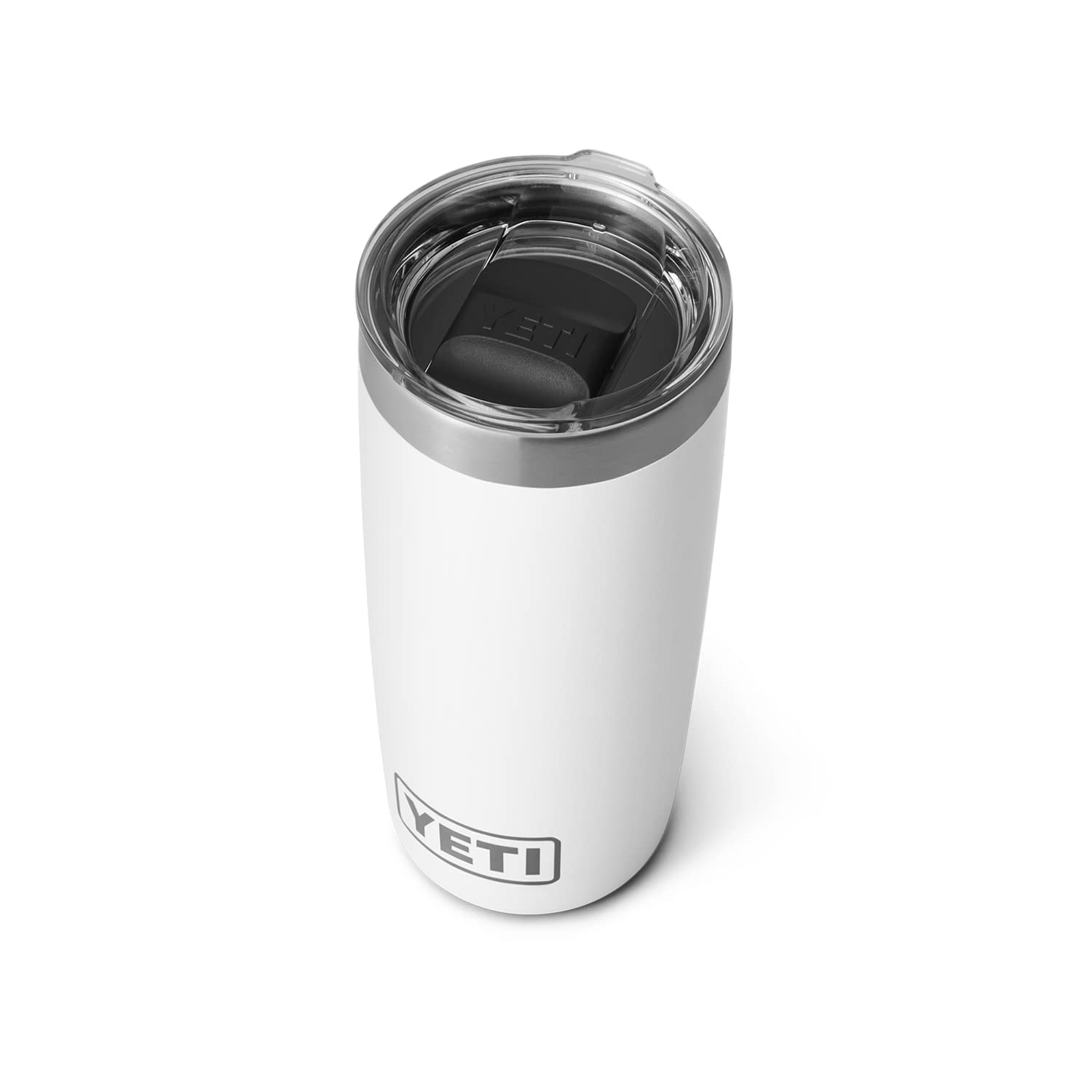 Buy now YETI Rambler 10 oz Tumbler, Stainless Steel, Vacuum Insulated with MagSlider Lid, Tropical Pink White at indiglob india
