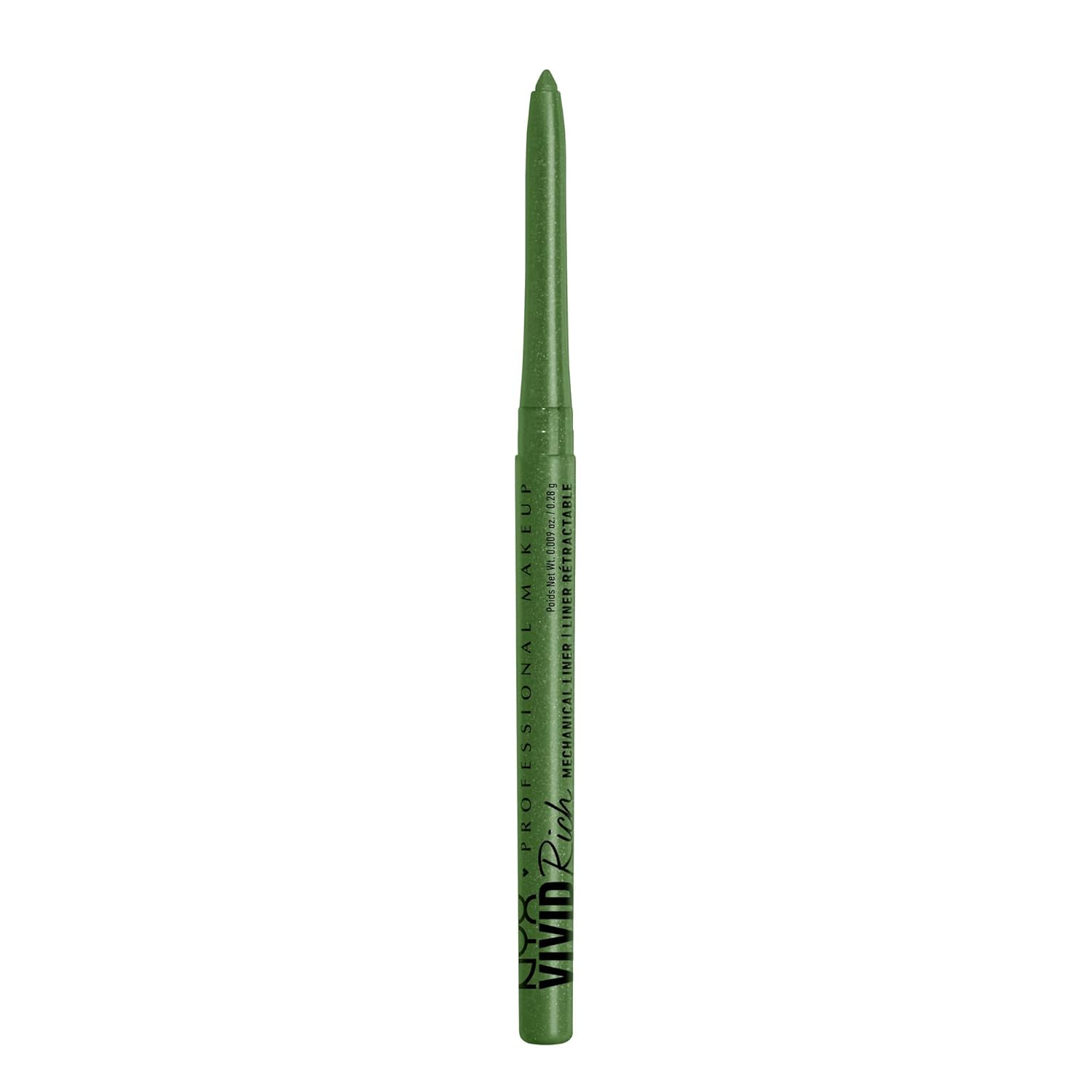 Buy now NYX PROFESSIONAL MAKEUP Mechanical Eye Pencil, Vivid Rich Mechanical, Creamy Retractable Eyeliner - Sapphire Bling, Deep Blue Eyeliner 09 It's Giving Jade at indiglob india