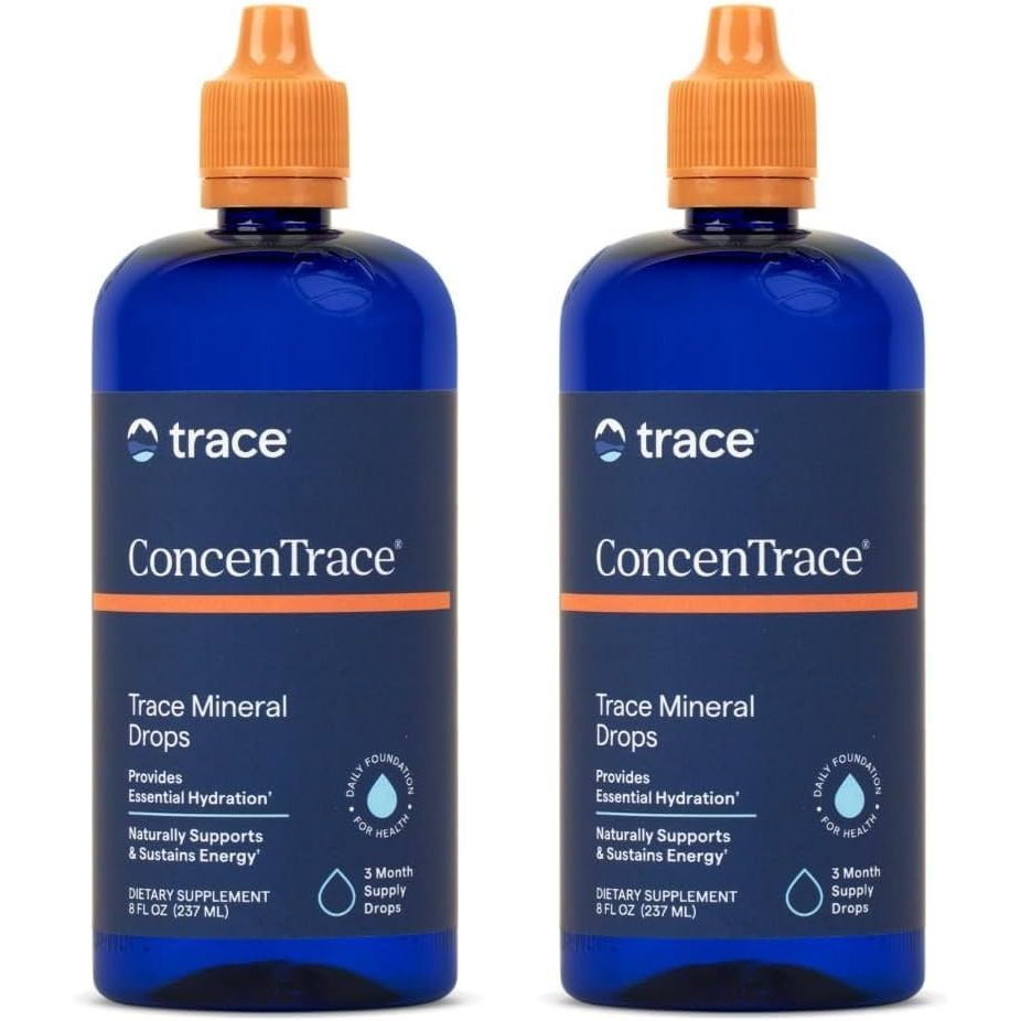 Buy now Trace Minerals ConcenTrace Trace Mineral Drops - Liquid Supplement for Bone & Joint Support - Aids Hydration & Electrolyte Restoration - Unflavored, 0.5 fl oz (6 Servings) 8 Fl Oz (Pack of 2) Unflavored at indiglob india
