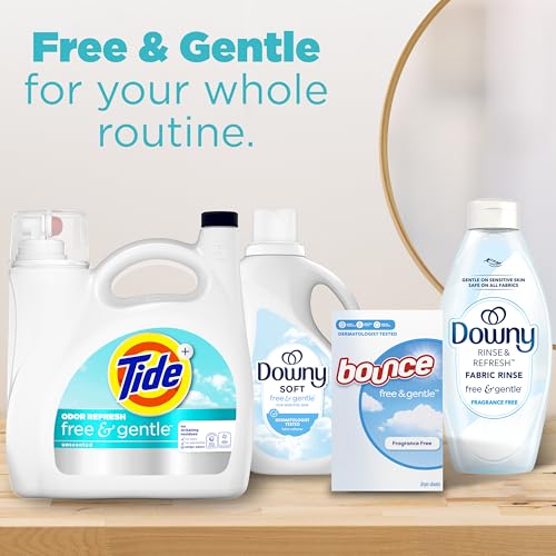 Buy now Tide Free and Gentle Odor Refresh Laundry Detergent Liquid, 94 Count, 132 fl oz, Hypoallergenic Laundry Detergent at indiglob india