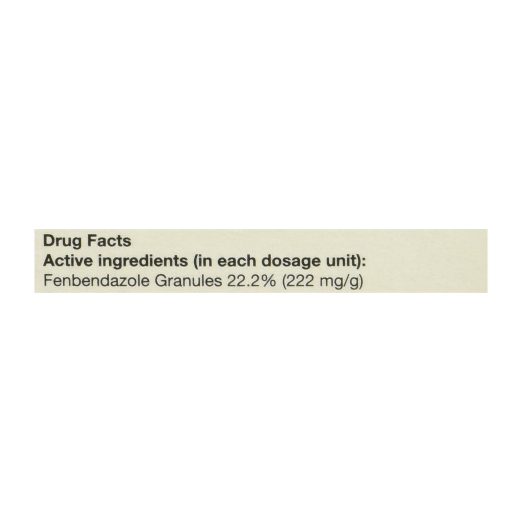 Panacur C Canine Dewormer (fenbendazole), 2 gram,White