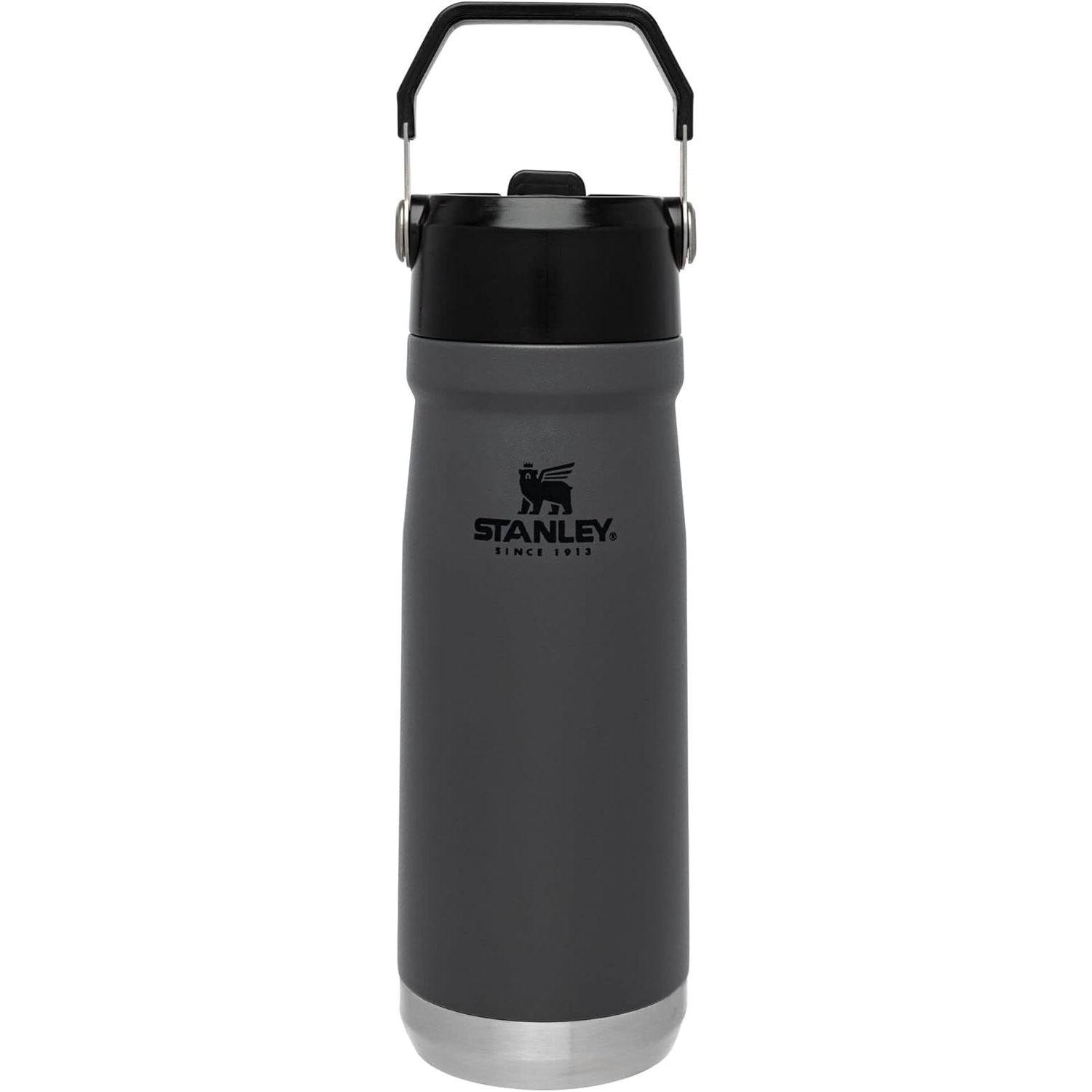 Buy now Stanley IceFlow Flip Straw Water Bottle 22 oz | Built-In Straw for Travel and Sports | Lightweight and Leak Resistant | Insulated Stainless Steel | BPA-Free | Polar 22 Ounces Charcoal 22 Oz at indiglob india