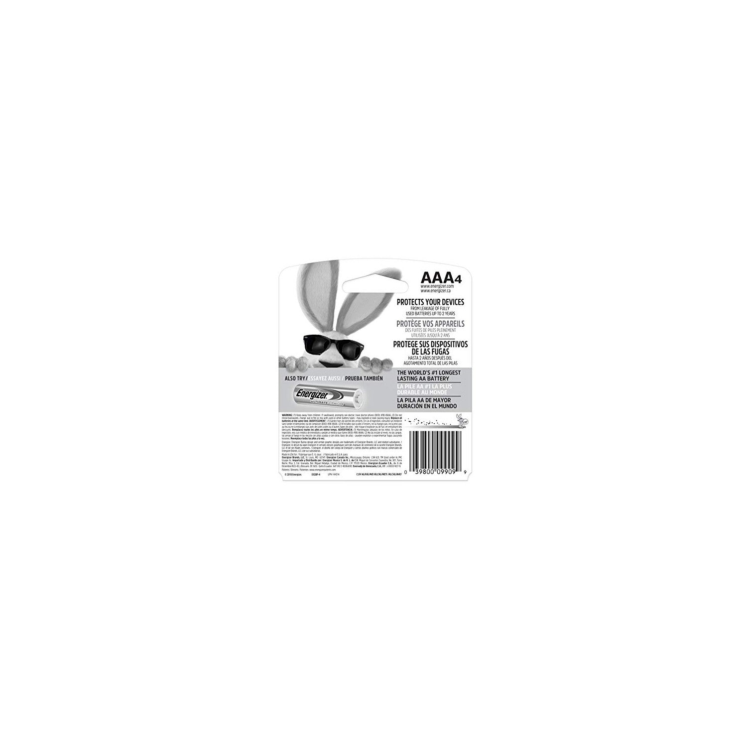 Buy now Energizer MAX AAA Batteries (4 Pack), Triple A Alkaline Batteries at indiglob india