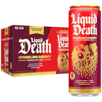 Buy now Liquid Death Sparkling Energy - Tropical Terror (Classic Piña Colada), Zero Sugar Energy Drink, Unextreme Caffeine 100mg, Essential Vitamins, 12 Fl Oz (Pack of 12) at indiglob india