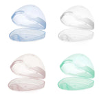 PandaEar 4 Pack Pacifier Holder Case, Baby Binky Storage Travel Container