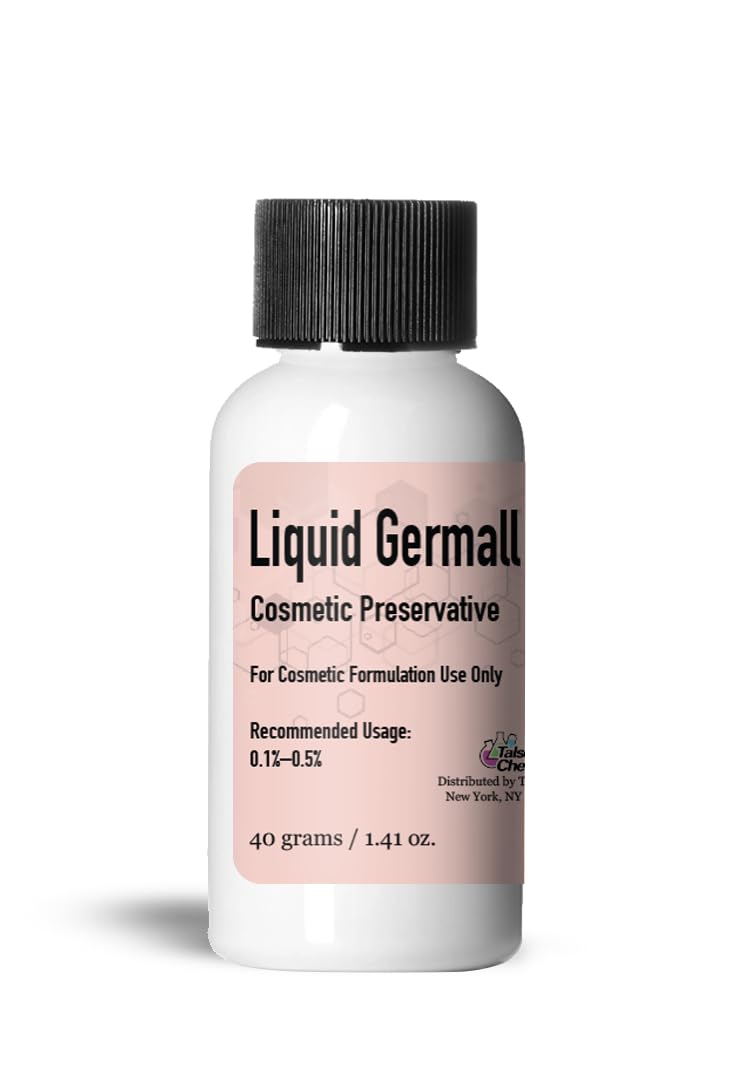Germall Plus- Natural Preservative - Clear Liquid - Excellent Preservative Compatible with Most Cosmetic Ingredients Good for Water-Based Formulas (1.41 Ounce / 40 grams)