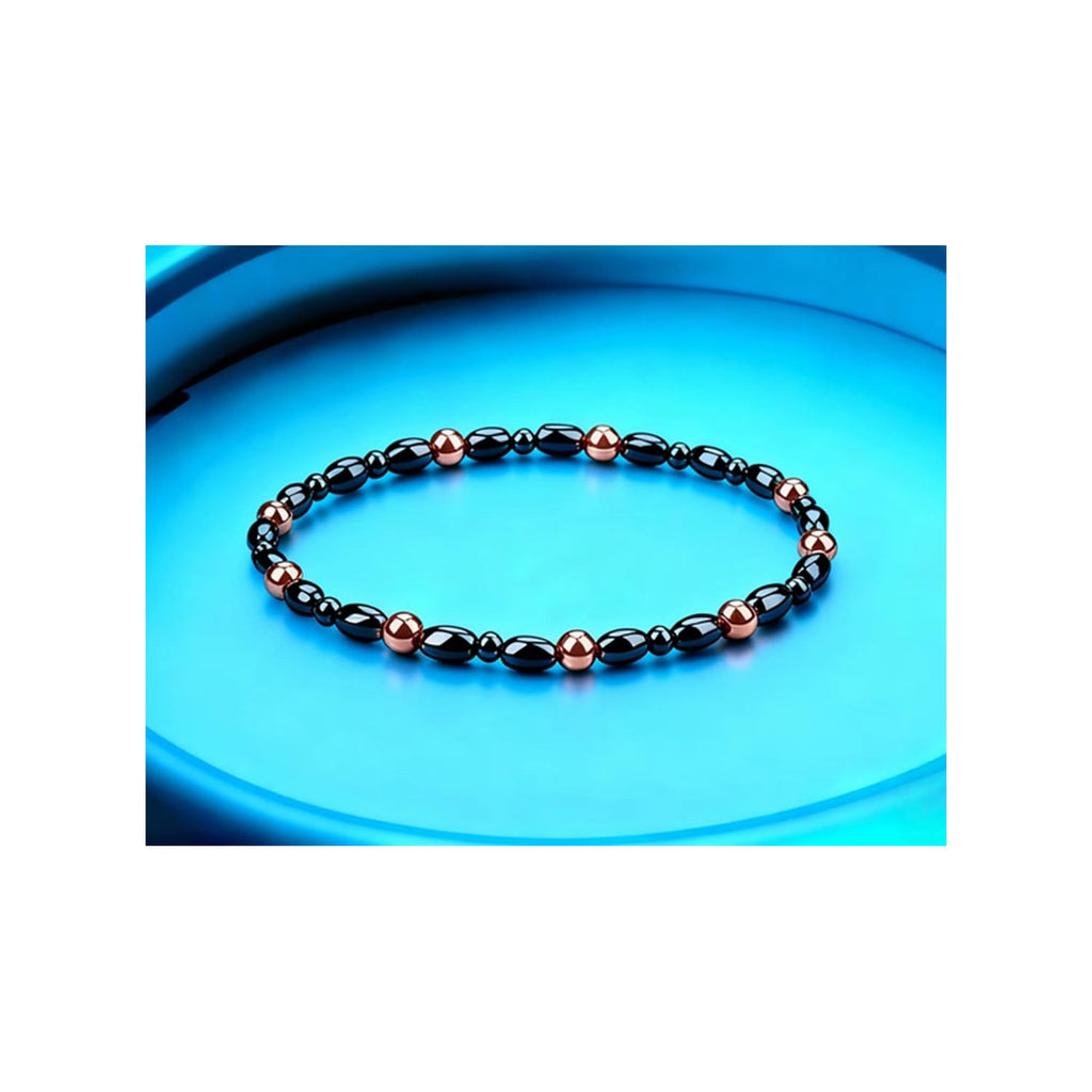 Copper Magnetic Anklets for Women Christmas for Family Red Copper