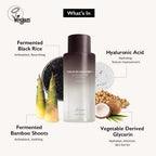 haruharu Black Rice Hyaluronic Toner for Sensitive Skin, 10.1 fl.oz, Vegan | Toner for Face, Alcohol Free, Fragrance Free, Glass Skin, Deep Hydration, Balancing, Soothing, Cruelty-Free, Korean Skin care