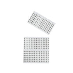 Buy now Klein Tools 56253 Wire Marker Book, Black Letters, Numbers, and Symbols at indiglob india