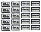 Buy now 25 GILLETTE Platinum Double Edge Razor Blades Made in Russia at indiglob india