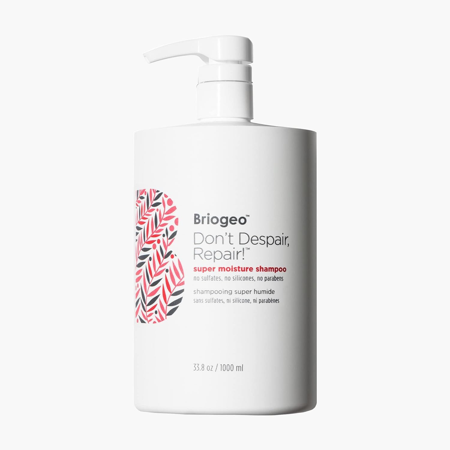 Buy now Briogeo Don't Despair, Repair! Super Moisture Shampoo, Dry Damaged Hair, Hair Shampoo with Argan Oil for Hair, Hair Moisturizer Hair Treatment, Protein Shampoo, Vegan, Cruelty-Free 33.8 Fl Oz (Pack of 1) at indiglob india