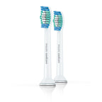 Buy now Philips Sonicare Genuine Simply Clean Replacement Toothbrush Heads, 2 Brush Heads, White, HX6012/04 at indiglob india