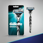 Buy now Gillette Mach3 Men's Razor, Handle & 1 Blade Refill at indiglob india
