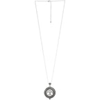 Buy now Artisan Owl Tree of Life 4x Magnifier Magnifying Glass Sliding Top Pendant Necklace, 30" at indiglob india
