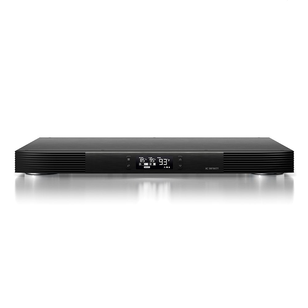 Buy now AC Infinity AIRCOM S7, Quiet Cooling Fan System 12" Top-Exhaust for Receivers, Amps, DVR, AV Cabinet Components 17" Rear-Exhaust Smart Controller at indiglob india