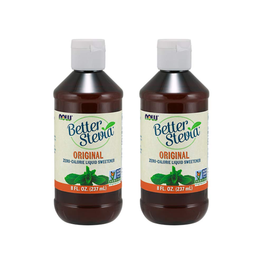Buy now Now Foods Better Stevia Original Liquid Extract, 8 Ounce Bottle (Pack of 2) at indiglob india