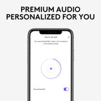 Buy now Logitech Zone 950 Premium Noise Canceling Headset with Hybrid ANC, Bluetooth, USB-C, USB-A, Certified for Zoom, Google Meet, Google Voice, and Fast Pair - Graphite at indiglob india