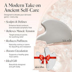 Buy now Kitsch Stainless Steel Gua Sha Facial Tools - Guasha Tool for Face, Face Sculpting Tool, Jawline Shaper, Double Chin Reducer, Body Gua Sha Tools, Lymphatic Drainage Massager, Facial Skin Care - Silver at indiglob india