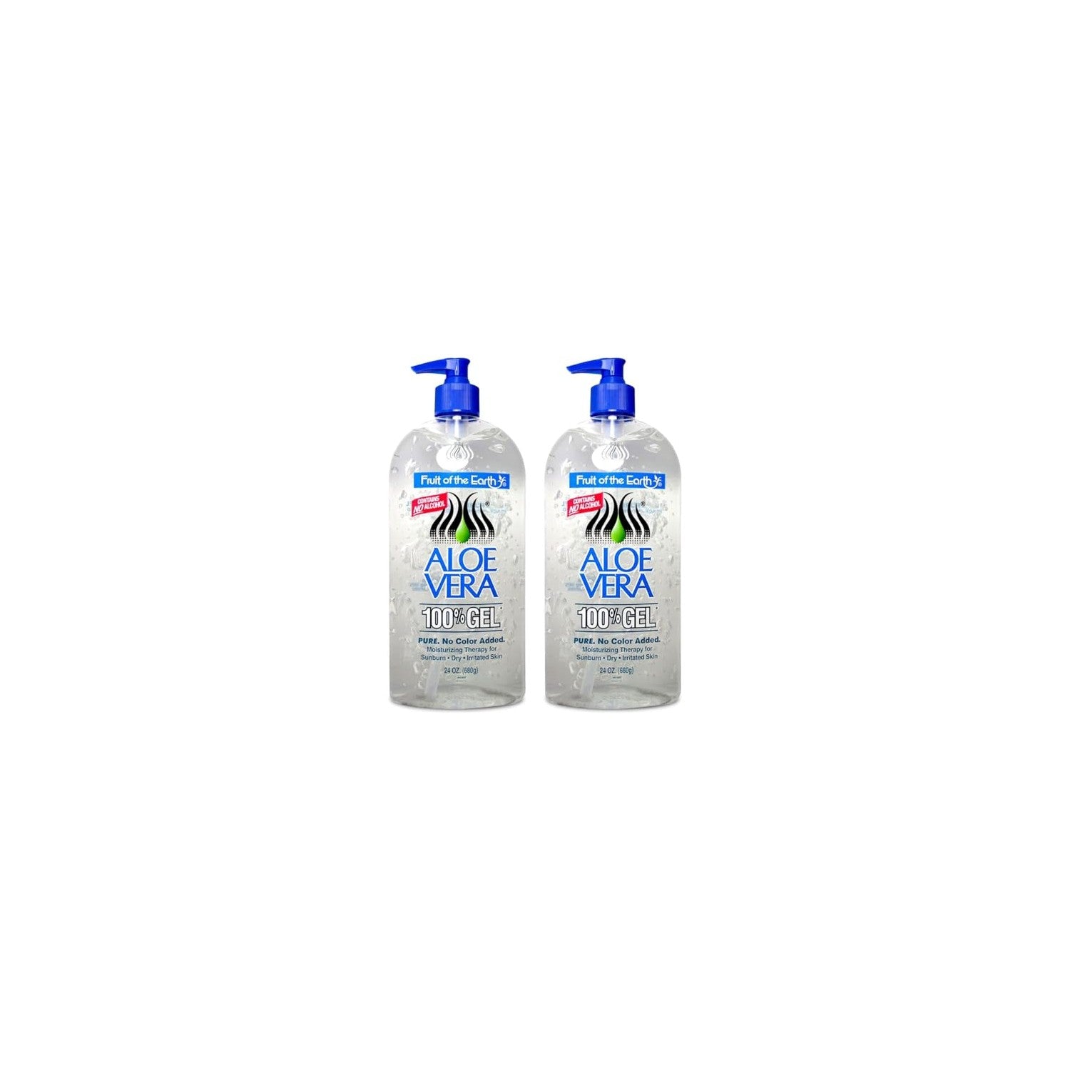 Buy now Fruit Of The Earth Aloe Vera 100% Gel 24 oz (2 pack) at indiglob india