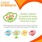 Buy now Nylabone Original Bone Flexi Chew Toy for Dogs, Flexible Dog Toys for Moderate Chewers, Chicken Flavor, Large/Giant, 1 Count at indiglob india