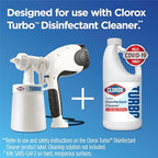 Buy now Turbo Disinfectant Cleaner for Sprayer Devices, Bleach-Free, Kills Cold and Flu Viruses and COVID-19 Virus, 64 Fluid Ounces at indiglob india