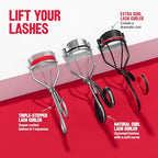 Buy now Revlon Extra Curl Lash Curler, Gives an All Day Dramatic Curl, with Finger Grips for a Non Slip Grip, Easy to Use, 1 Count at indiglob india