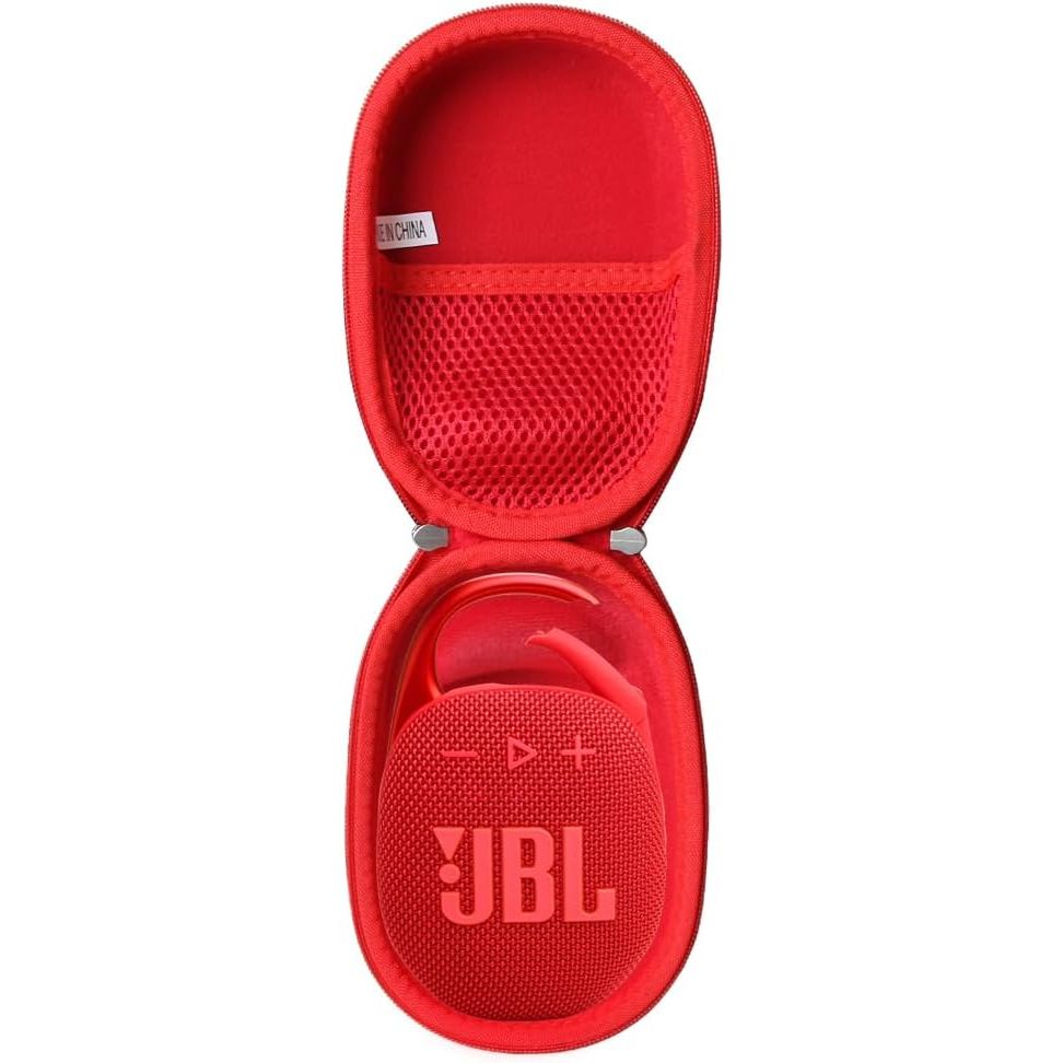 Buy now Hermitshell Hard Travel Case for JBL Clip 4 / JBL Clip 5 Portable Mini Bluetooth Speaker (Blue) Hard case for JBL Clip 5 Red at indiglob india