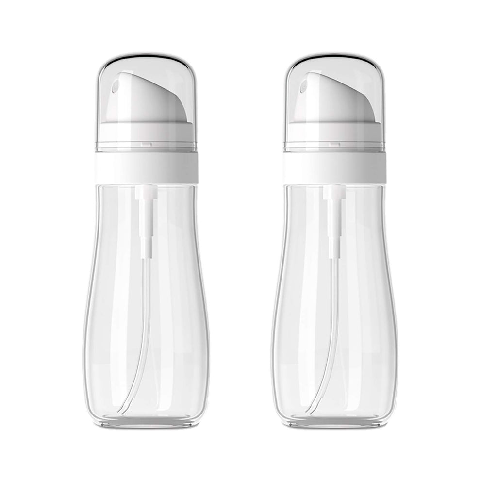 Yolaist Small Spray Bottle with Fine Mist, 2 Pack 3.4oz/100ml TSA Approved Travel Size, Refillable Empty Mister Spray Bottles for Hair, Face, Plants, Cleaning, Cosmetics & Essential Oils