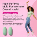 Buy now GNC Women's Multivitamin Ultra Mega, Daily Vitamin Supplement, Supports Immune, Brain, Hair, Skin & Nails, 180 Caplets at indiglob india