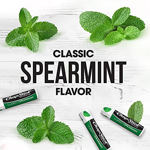 Buy now ChapStick Classic Spearmint Lip Balm Tubes, Spearmint ChapStick for Lip Care, Father's Day Gift - 0.15 Oz x 12 at indiglob india
